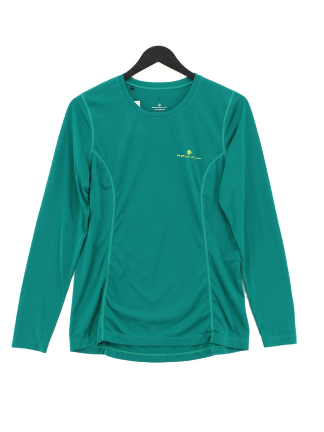Ronhill Women's T-Shirt UK 12 Green 100% Other