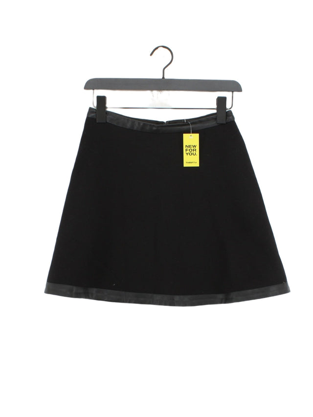 Banana Republic Women's Mini Skirt UK 10 Black 100% Other