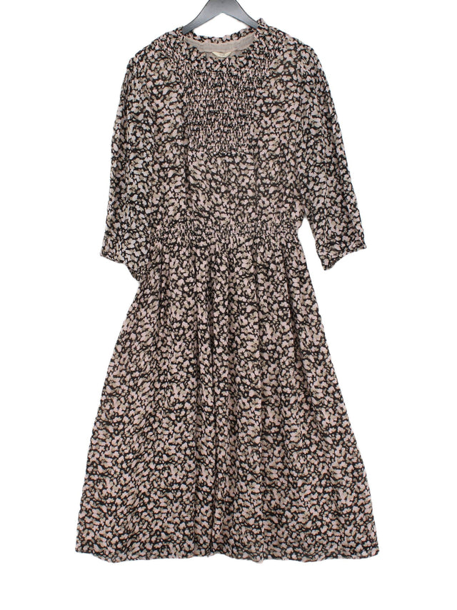 Hush Women's Maxi Dress UK 16 Multi 100% Viscose