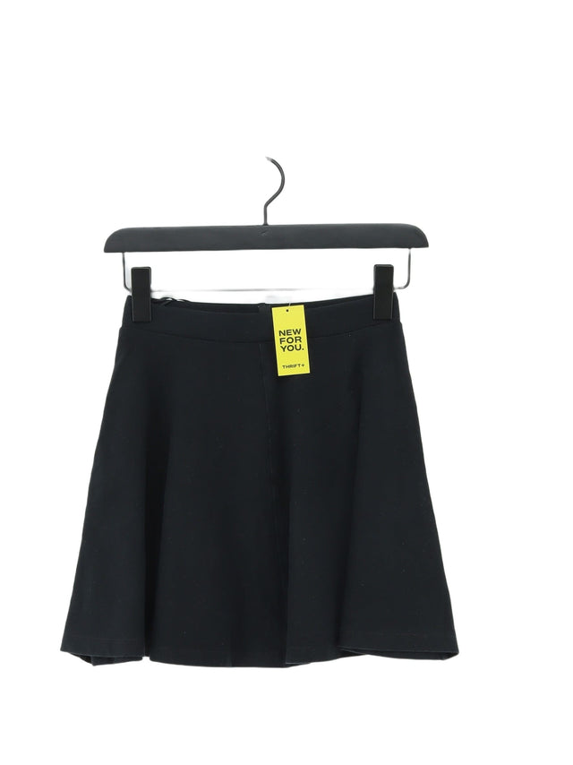 Topshop Women's Mini Skirt UK 8 Black 100% Elastane