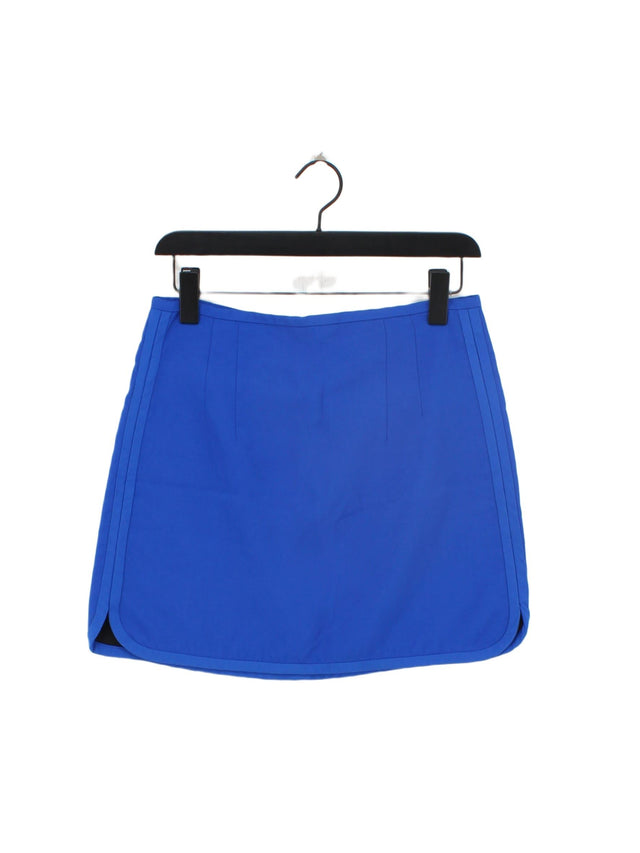 Zara Women's Mini Skirt M Blue 100% Other
