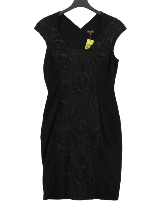 Phase Eight Women's Midi Dress UK 12 Black