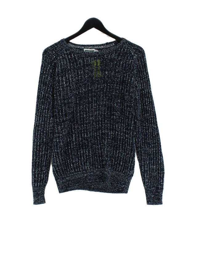 Dr. Martens Women's Jumper L Blue Cotton with Other