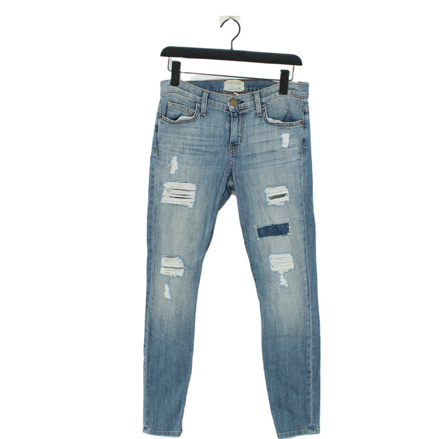 Current/Elliott Women's Jeans W 27 in Blue Cotton with Elastane