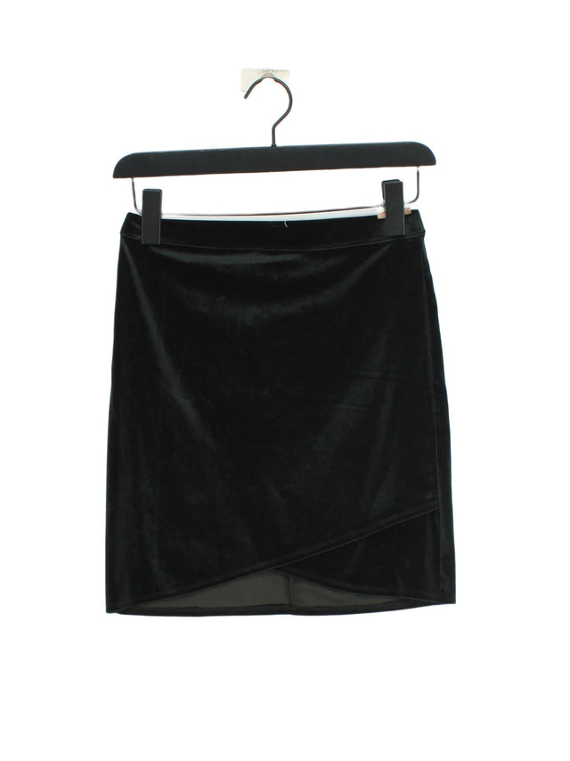 Hollister Women's Midi Skirt XS Black Polyester with Elastane