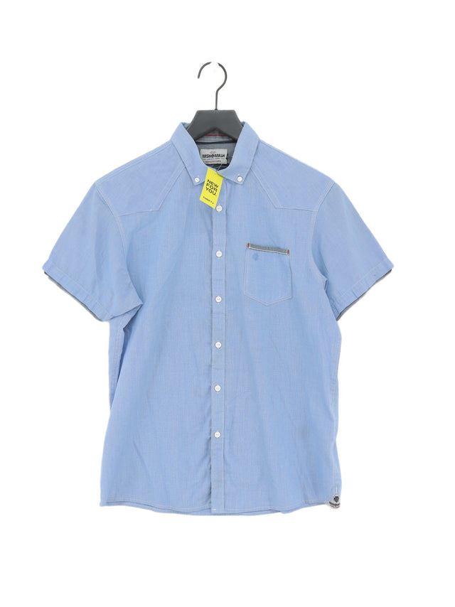 Mish Mash Men's Shirt L Blue 100% Cotton