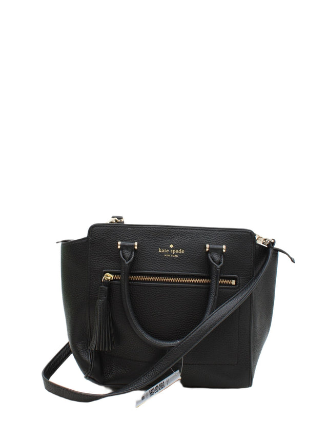 Kate Spade Women's Bag Black Leather with Polyester