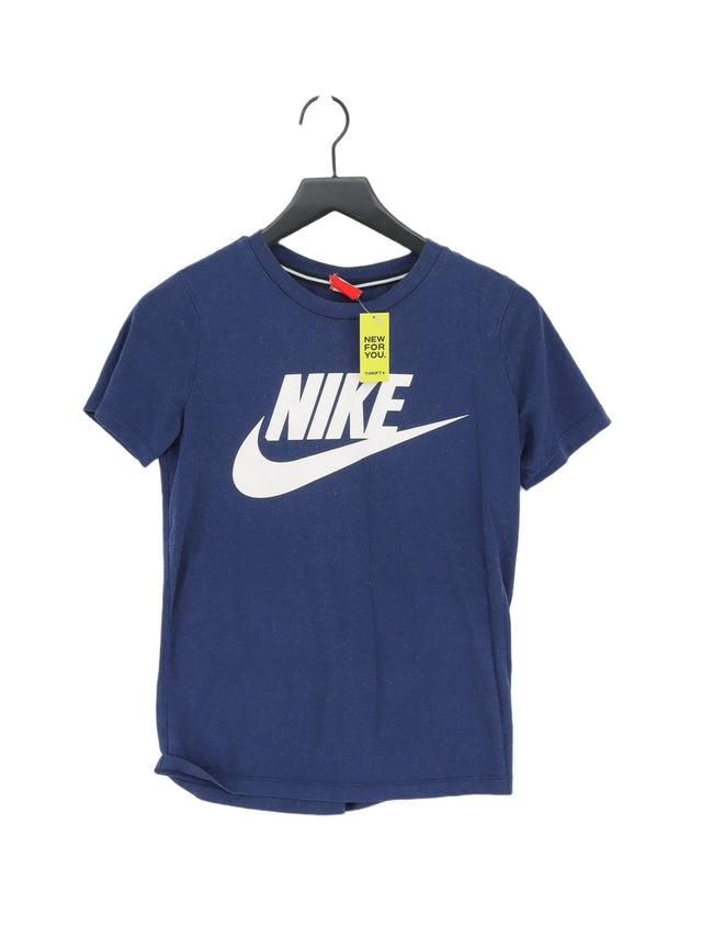 Nike Women's T-Shirt S Blue 100% Other