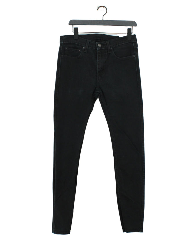 Levi’s Men's Jeans W 31 in; L 34 in Black Cotton with Elastane