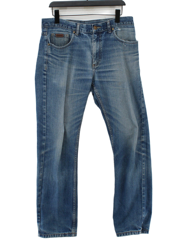 Farah Men's Jeans W 34 in; L 32 in Blue 100% Cotton