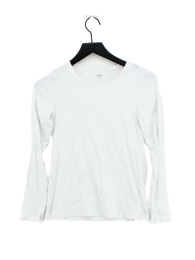 Uniqlo Women's T-Shirt S White 100% Other