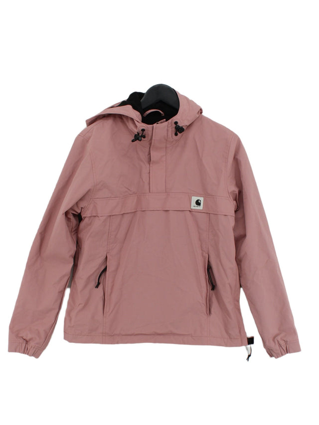 Carhartt Women's Hoodie S Pink Nylon with Polyester