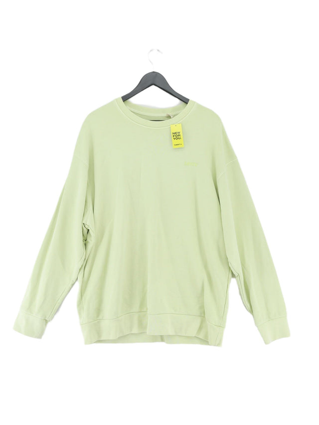 Levi’s Women's Jumper XL Green 100% Cotton