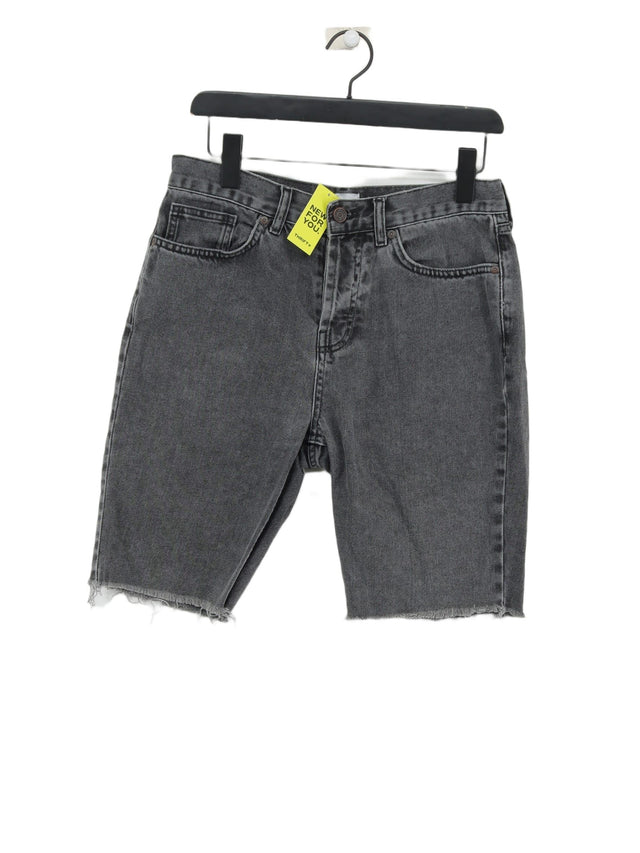 Loom Men's Shorts W 30 in Grey 100% Cotton