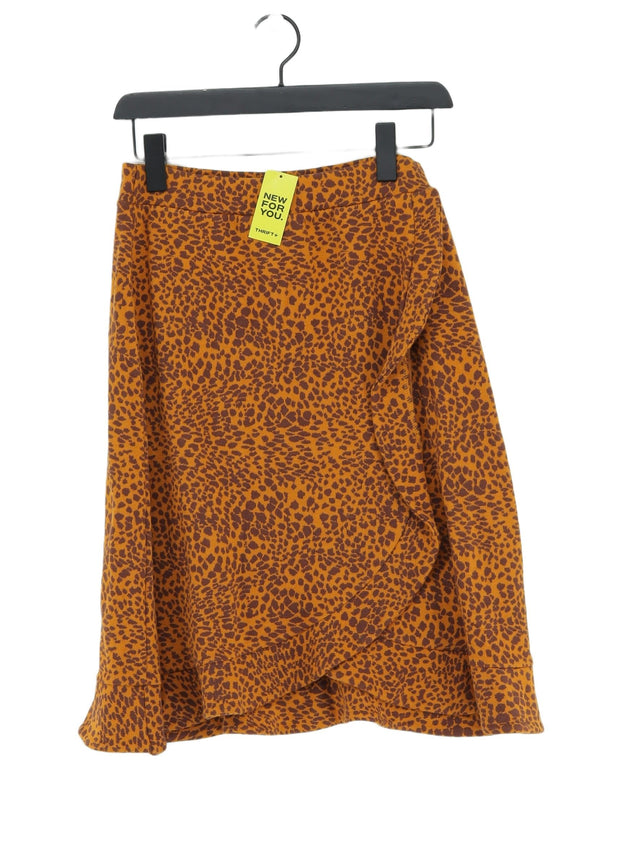 Kettlewell Women's Midi Skirt M Tan Cotton with Elastane