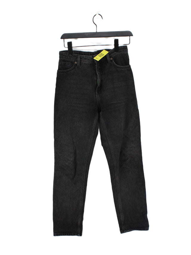 Monki Women's Jeans W 28 in Black 100% Cotton