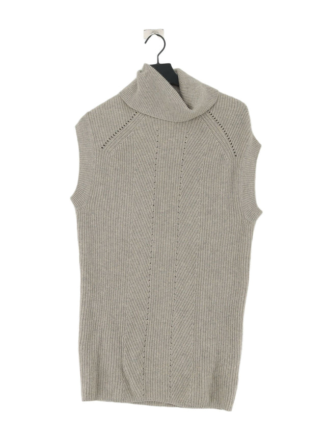 Vince Women's Jumper XXS Grey Wool with Cashmere