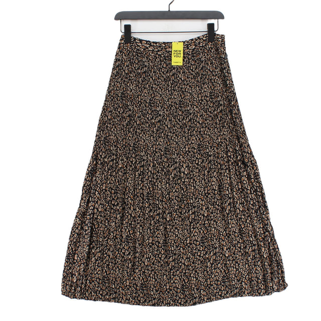 Topshop Women's Maxi Skirt UK 10 Multi 100% Polyester