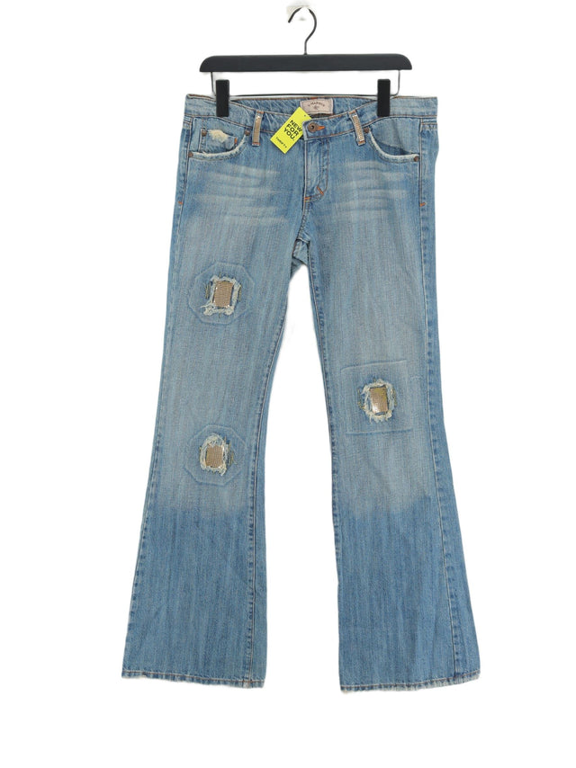 Vintage Women's Jeans W 34 in; L 34 in Blue 100% Cotton
