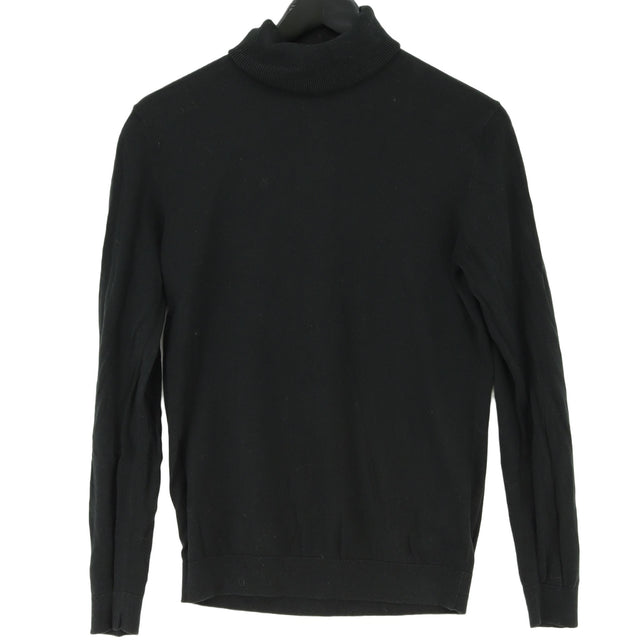 Selected Homme Men's Jumper S Black 100% Cotton