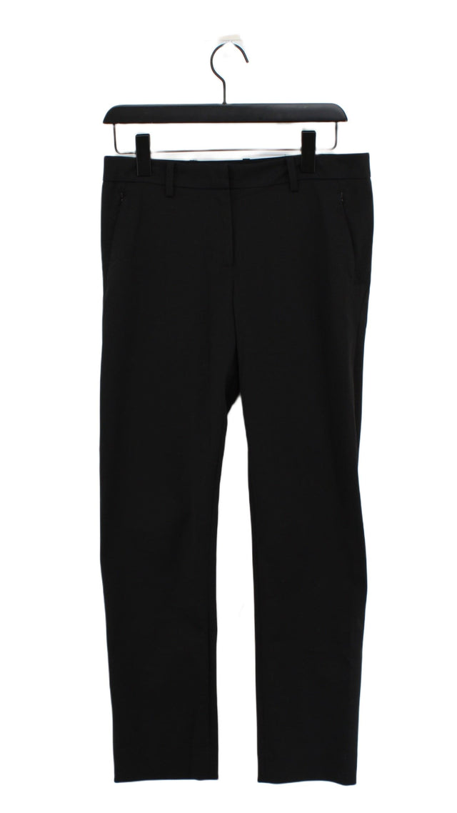 Ministry Of Supply Women's Trousers UK 8 Black 100% Polyester