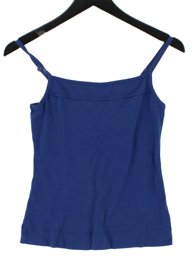 Monsoon Women's T-Shirt S Blue 100% Cotton