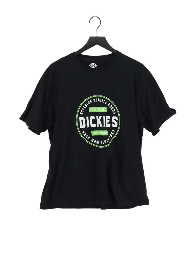 Dickies Men's T-Shirt XXL Black 100% Cotton