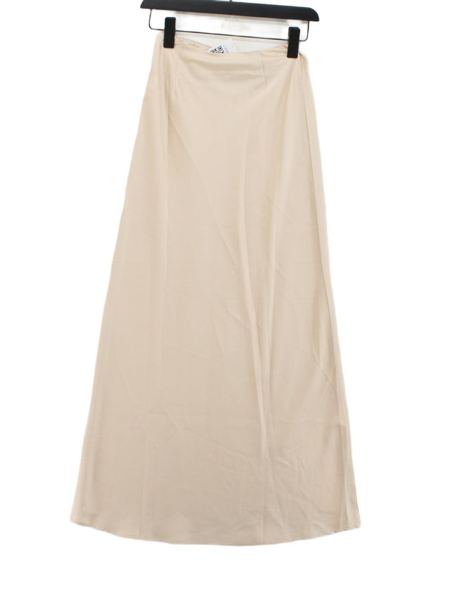 Meshki Women's Maxi Skirt XS Cream 100% Polyester