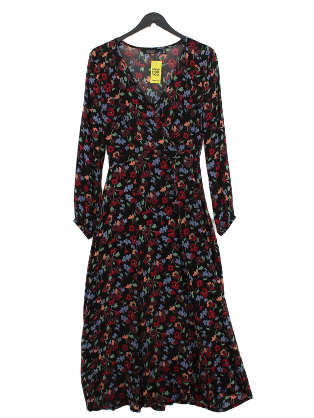 & Other Stories Women's Maxi Dress UK 8 Black 100% Viscose