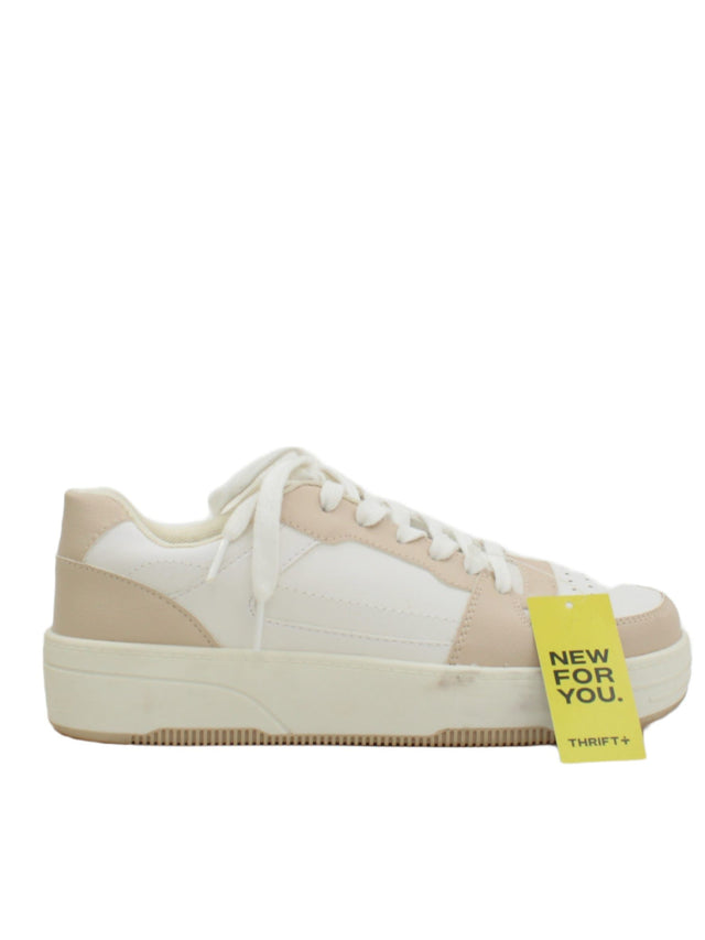 Pull&Bear Women's Trainers UK 6 White 100% Other