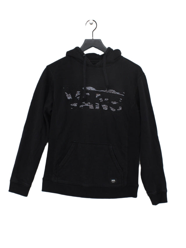 Vans Men's Hoodie XS Black 100% Cotton