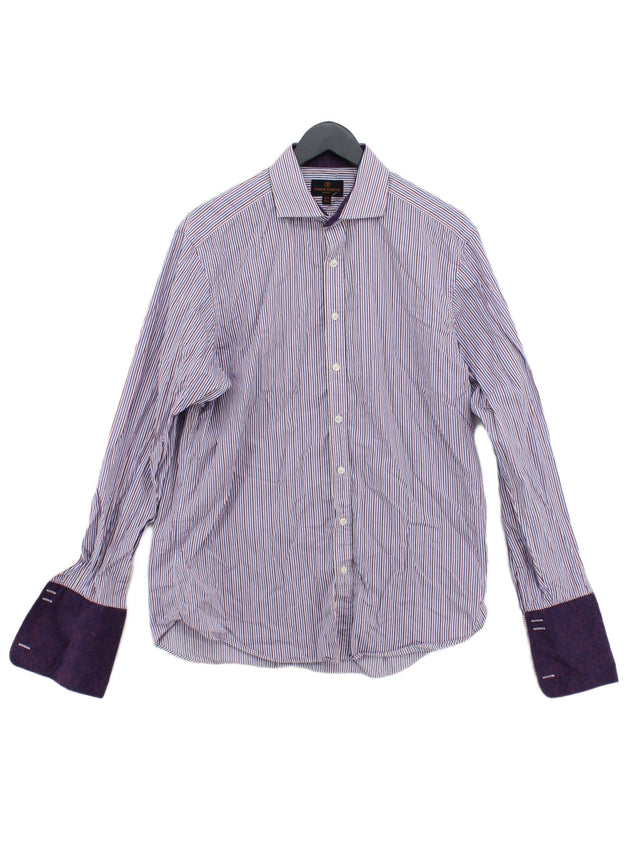 Simon Carter Men's Shirt Collar: 16.5 in Multi 100% Cotton