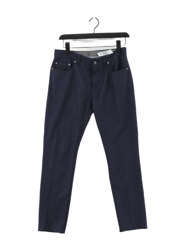 Ermenegildo Zegna Men's Trousers W 30 in Blue 100% Other