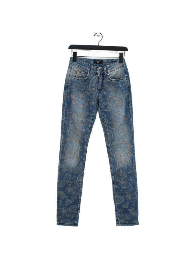 Nümph Women's Jeans W 26 in Blue Cotton with Elastane