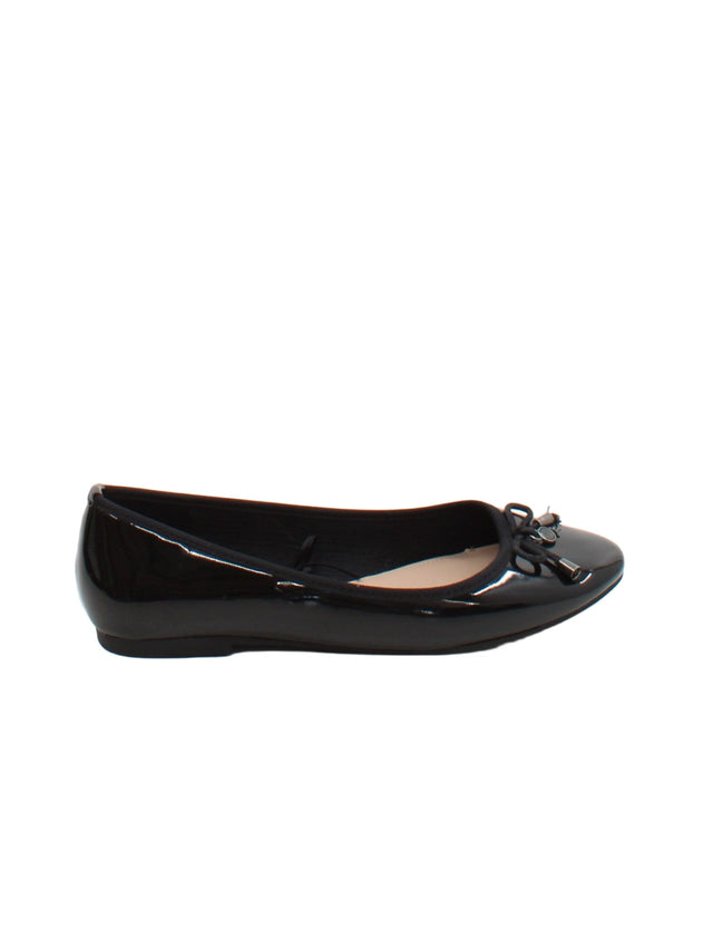 The Collection Women's Flat Shoes UK 5 Black 100% Other