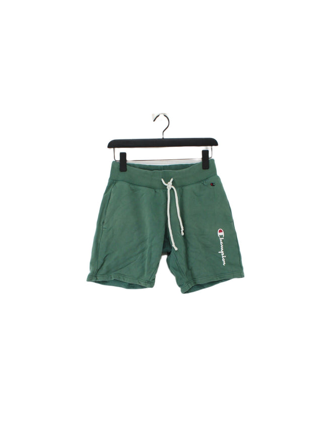 Champion Men's Shorts XS Green 100% Cotton