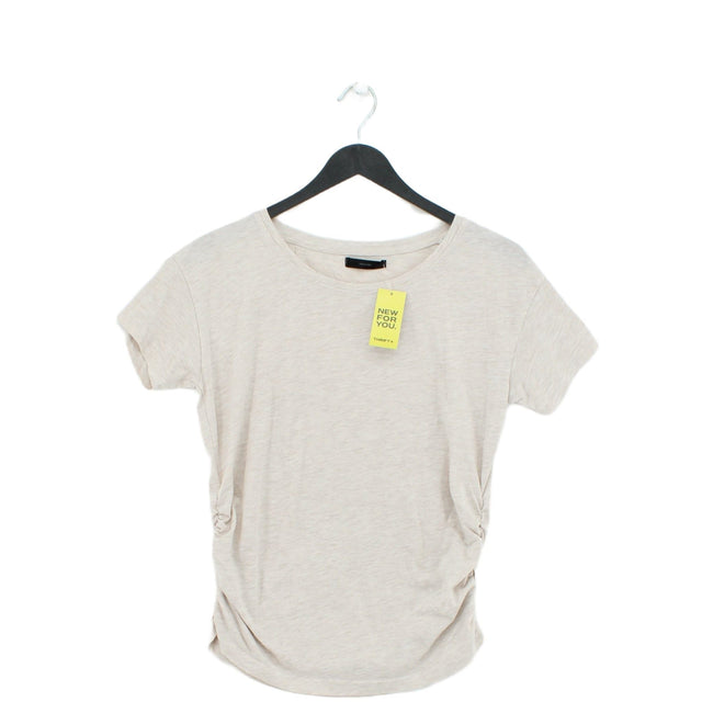 Reserved Women's T-Shirt S Cream 100% Other
