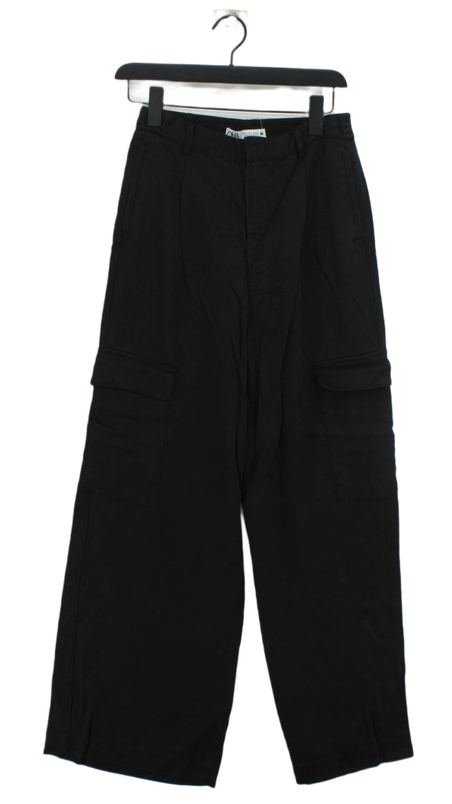 Zara Women's Trousers S Black 100% Lyocell Modal