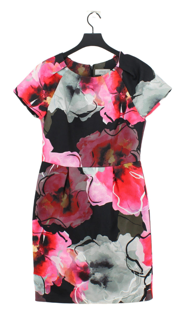 Coast Women's Midi Dress UK 12 Pink 100% Polyester