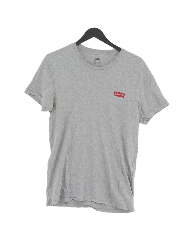 Levi’s Women's T-Shirt M Grey 100% Cotton
