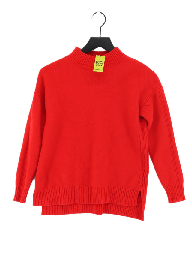 Woolovers Women's Jumper M Red Wool with Other