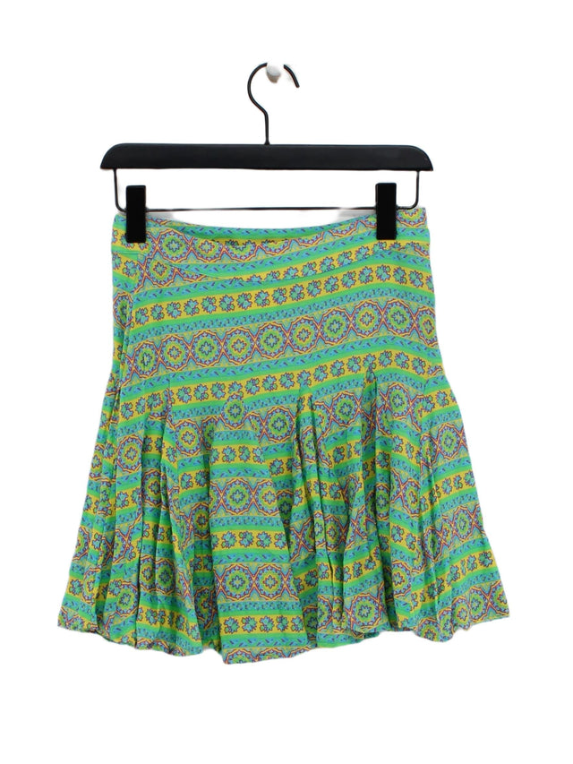 Never Fully Dressed Women's Mini Skirt UK 8 Multi 100% Viscose
