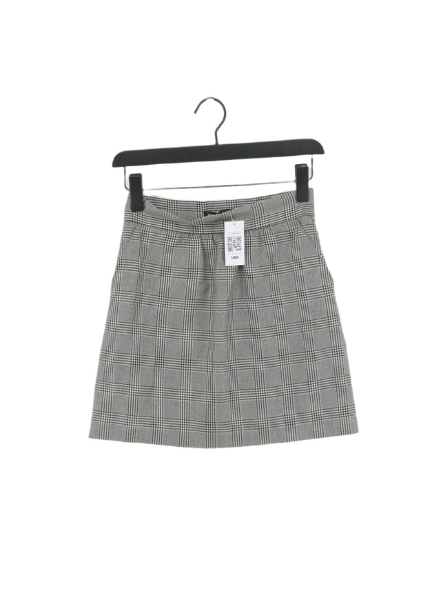 Mango Women's Mini Skirt UK 6 Black 100% Other