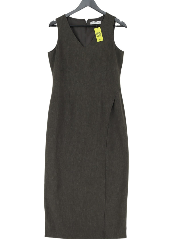 Planet Women's Maxi Dress UK 10 Green 100% Polyester