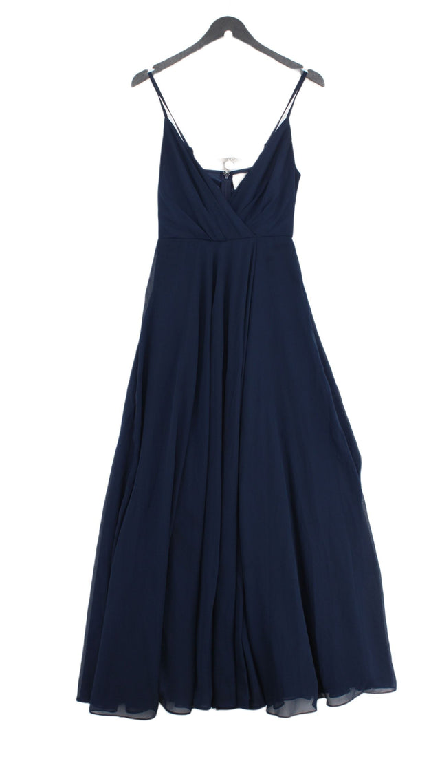BHLDN Women's Maxi Dress XS Blue 100% Polyester