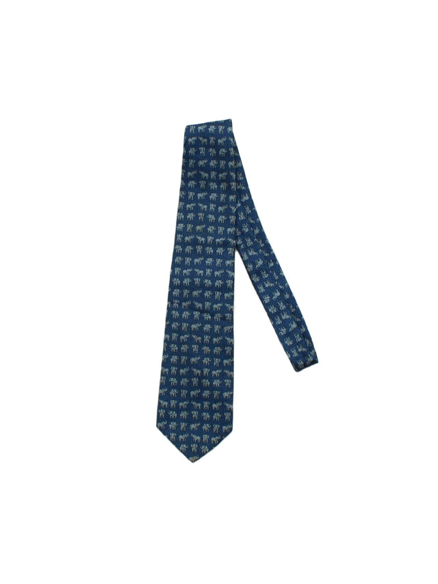 Jim Thompson Men's Tie Blue 100% Other