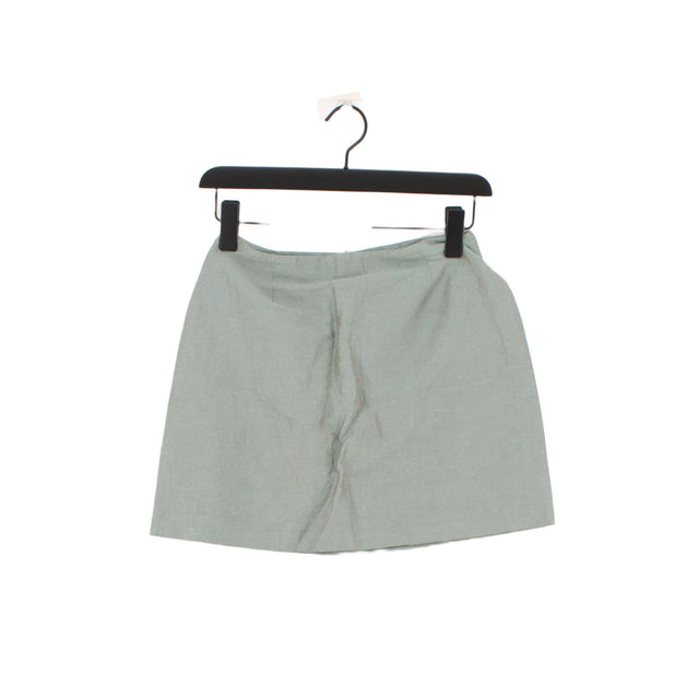 Tara Jarmon Women's Mini Skirt UK 10 Green 100% Other