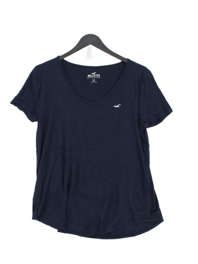 Hollister Women's T-Shirt S Blue 100% Other