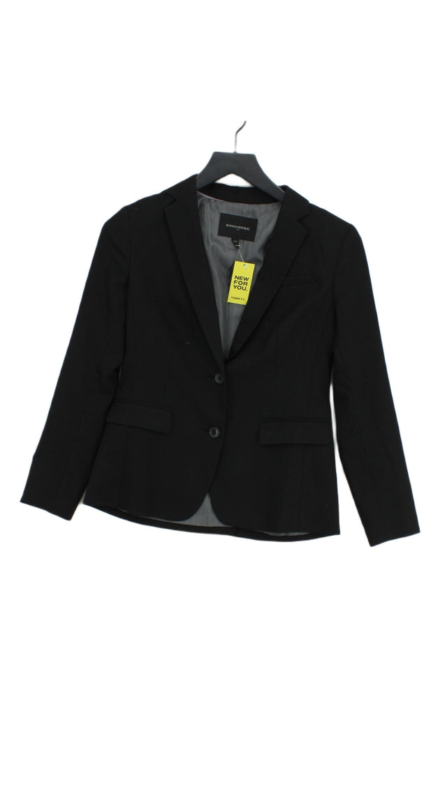 Banana Republic Women's Blazer Chest: 38 in Black 100% Other