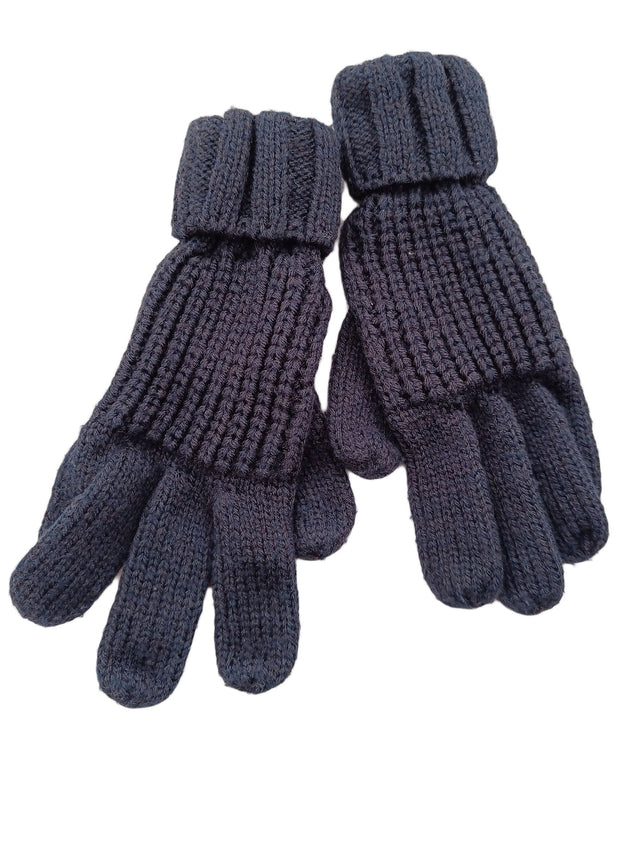 Zara Women's Gloves Blue 100% Other